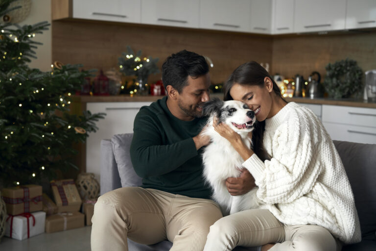 multi-ethnicity-couple-bonding-with-dog-at-christm-2022-10-13-20-42-10-utc